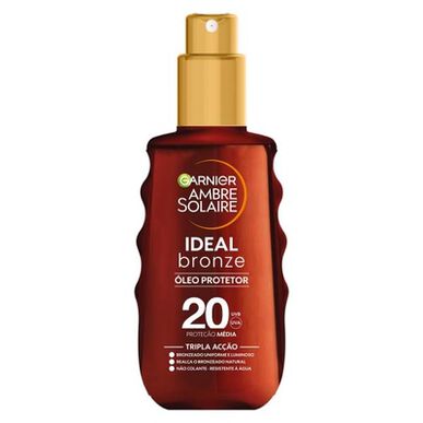 Garnier Ambre Solaire Sunscreen Oil Ideal for Bronze SPF 20 150 ml