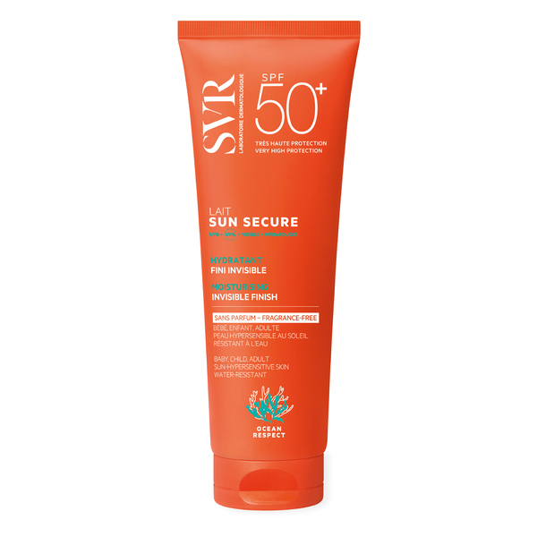 Latte viso e corpo SVR SUN SECURE SPF 50+, senza profumo, 250 ml