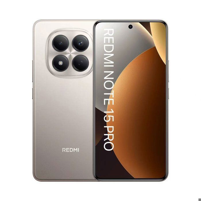 Smartphone - XIAOMI - Redmi Note 15 Pro - 12 GB de RAM - 512 GB - Gris titanio - Versión 4G UE