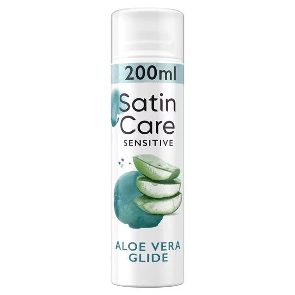 Gillette Venus Satin Care gel za britje za občutljivo kožo 200 ml