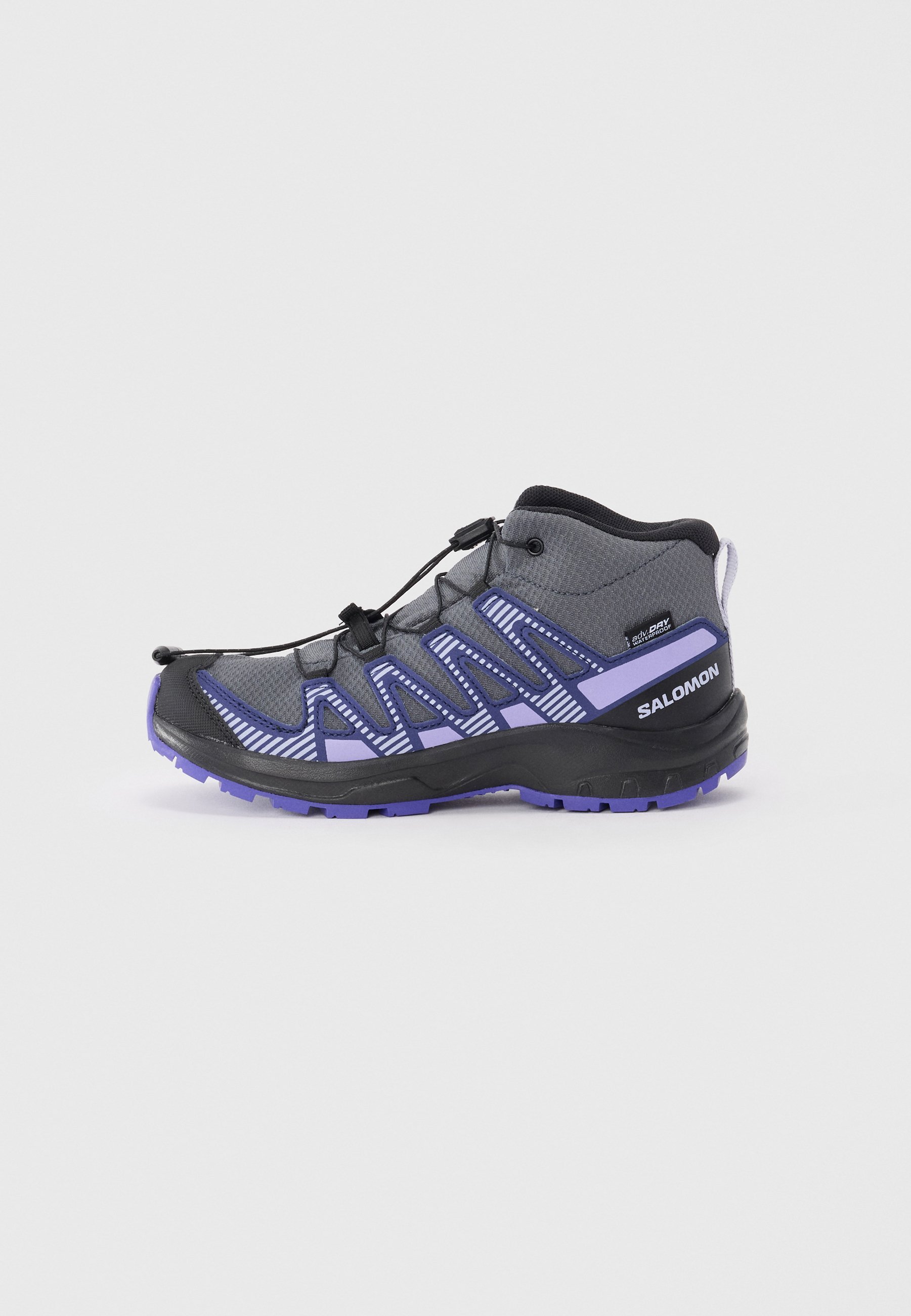 Salomon XA PRO V8 MID WATERPROOF UNISEX - Wandelschoenen - turbulence/black/liberty