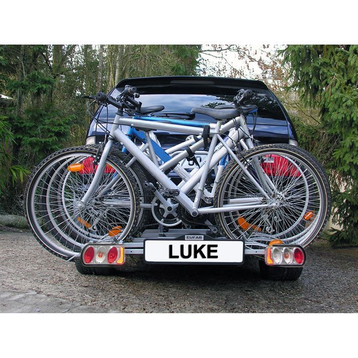 Porte-vélos sur attelage 4 vélos Eufab Luke