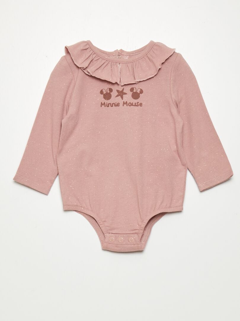Body de manga comprida 'Disney' - ROXO