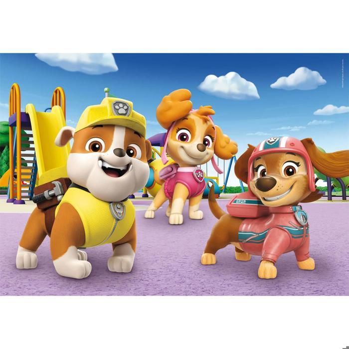 Rompecabezas de 2 x 20 piezas: Patrulla Canina