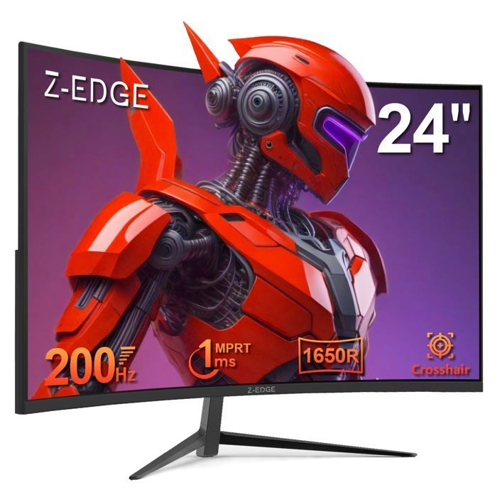 Z-EDGE UG24 Curved PC Gaming Monitor 24