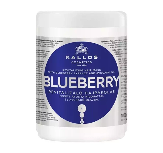 Kallos Kjmn Blueberry maska jagodowa 1000ml