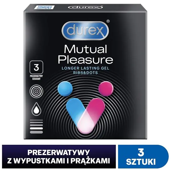Durex Performax Intense Prezerwatywy, 3 szt.