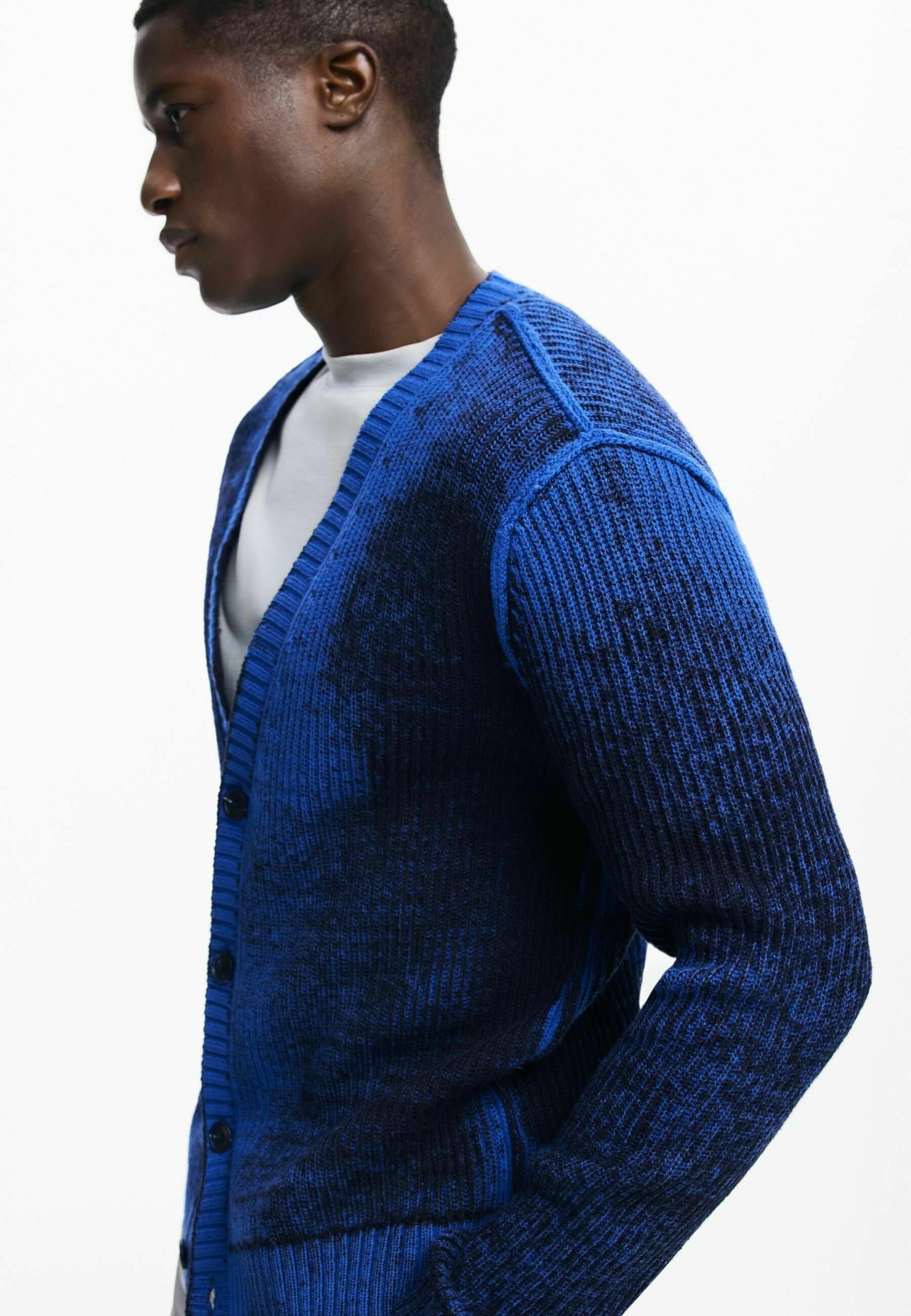 Desigual GRADIENT - Gilet - bleu