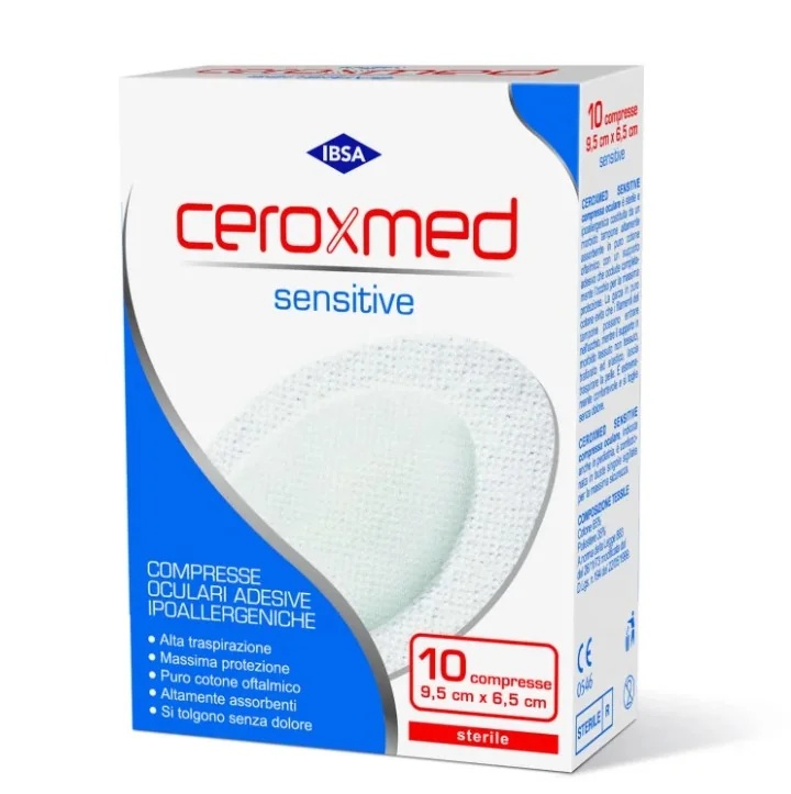 CEROXMED Ceroxmed tabletten voor gevoelige ogen 9,5 x 6,5 cm 10 stuks