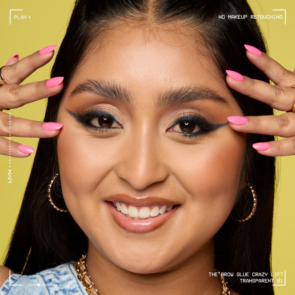 NYX Professional Makeup The Brow Glue Crazy Lift