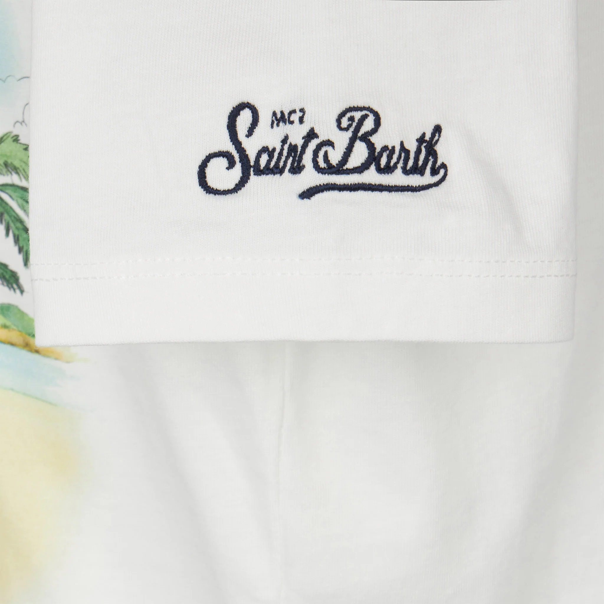 T-shirt da bambino in cotone con stampa moto