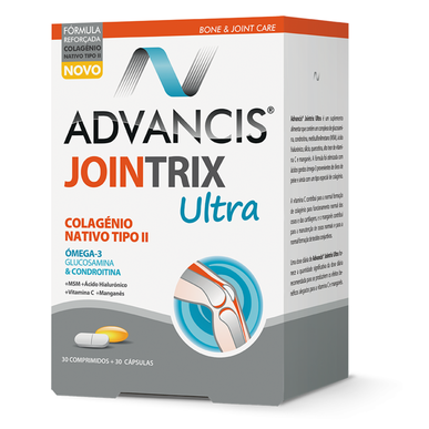 Advancis Nivelten Terveyteen Lisäravinne Jointrix Ultra 30 tablettia 30 kapselia 30 tablettia 30 kapselia