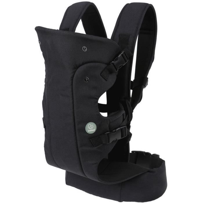 Adjustable 3-in-1 Baby Carrier - DREAMBABY - JOURNEY - Comfortable and Versatile - Newborn to Child up to 15 kg - Black