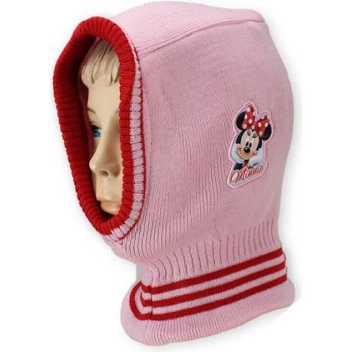 Pasamontañas para niñas - Minnie Mouse Talla única Rosa
