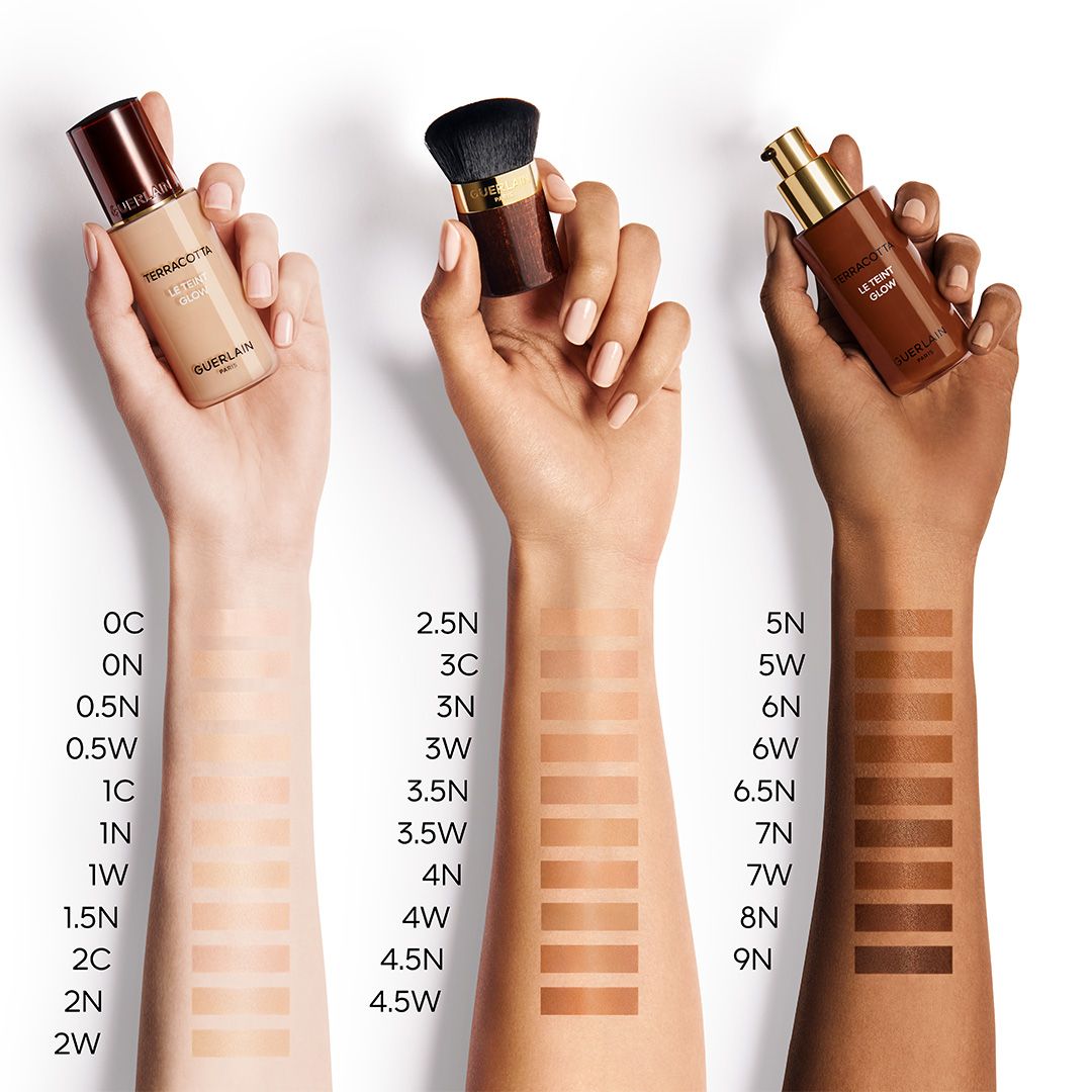 Течни пудер Terracotta Le Teint Glow Луксузни пудери