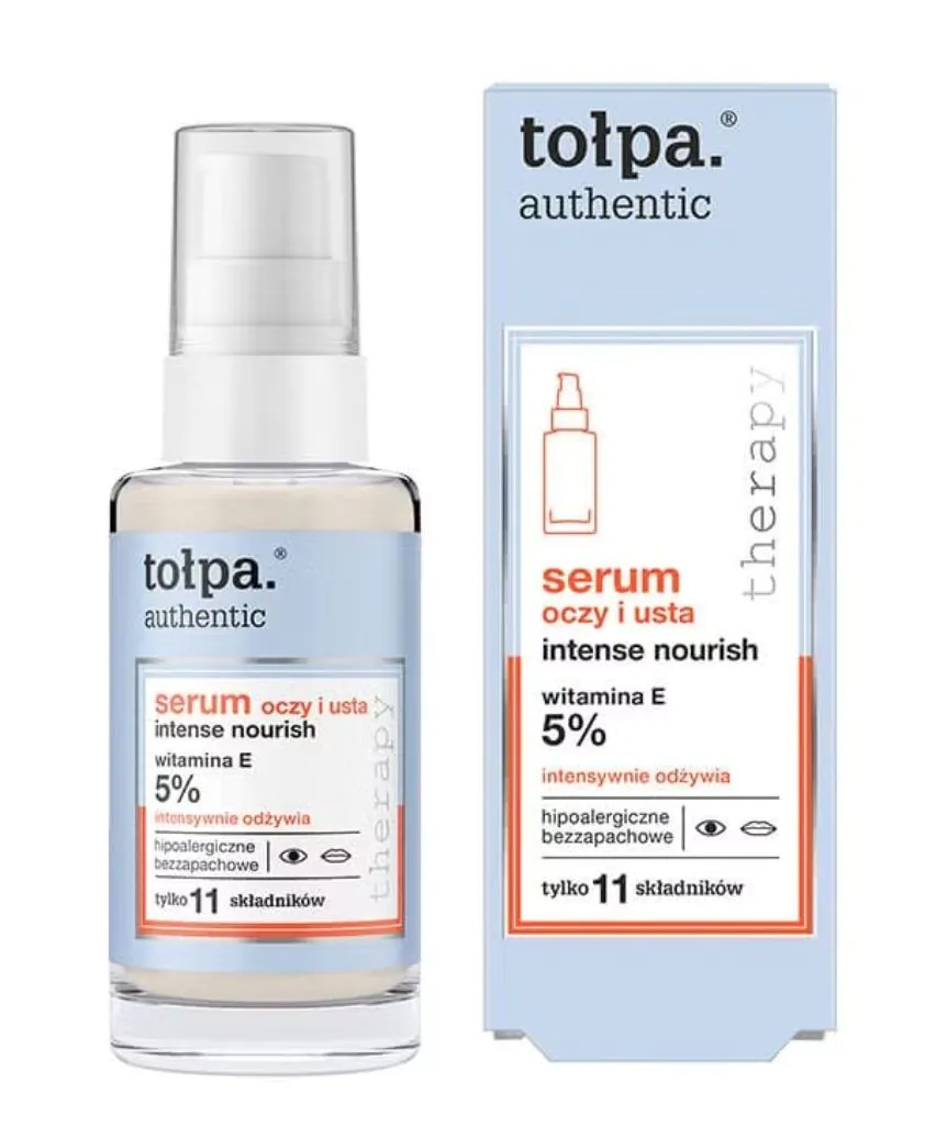 Tołpa Authentic Intense Nourish Serum do pielęgnacji okolic oczu i ust