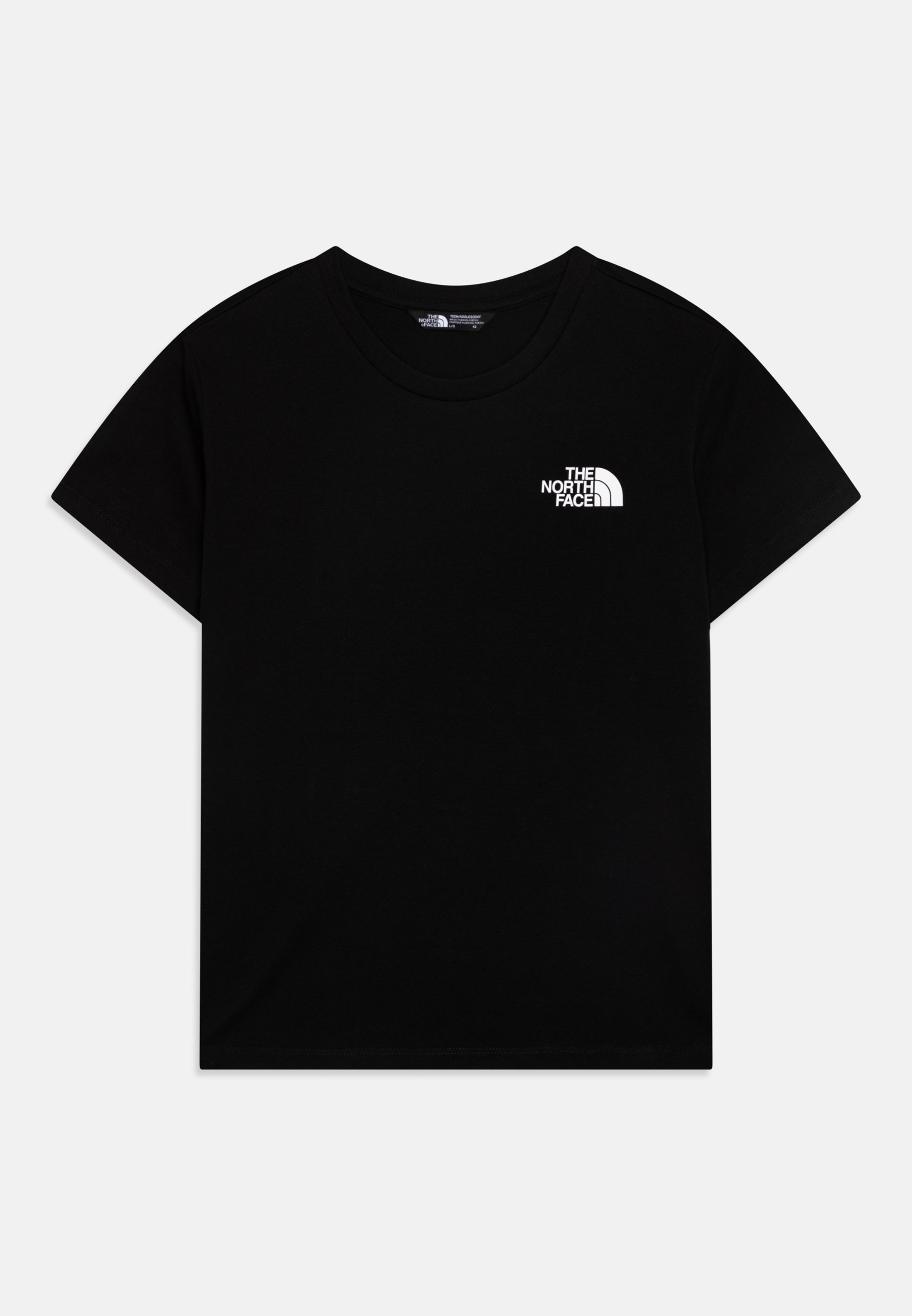 T-shirt imprimé The North Face TEEN SIMPLE DOME REGULAR - Noir