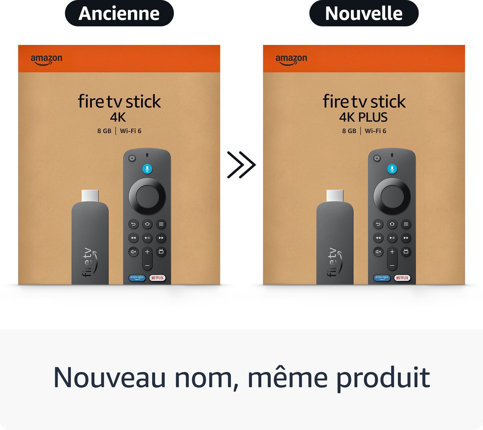 Fire TV Stick 4K Plus - AMAZON - 2.ª generación - Wi-Fi - Resolución 4K - 8 GB - HDR10+ - Dolby Atmos