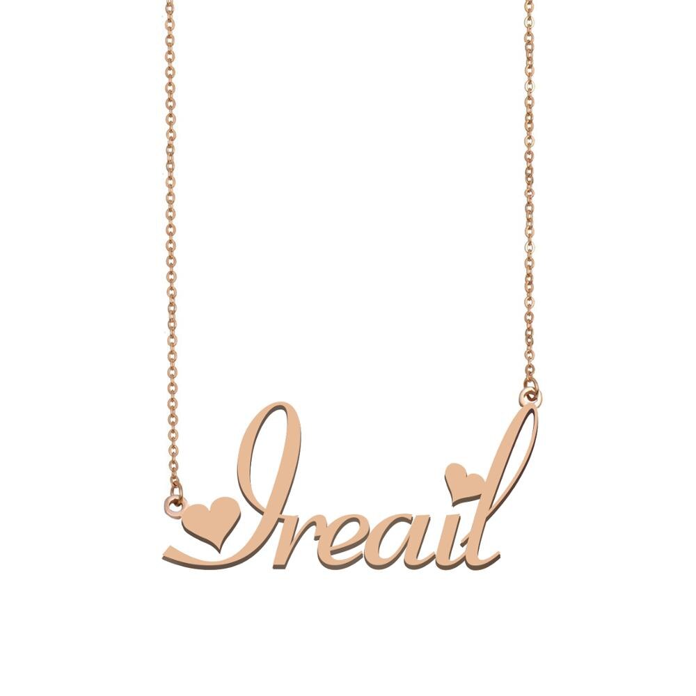 Collier Ireail, cadeau idéal pour femmes, filles, meilleures amies, anniversaire, mariage, Noël ou fête des mères.
