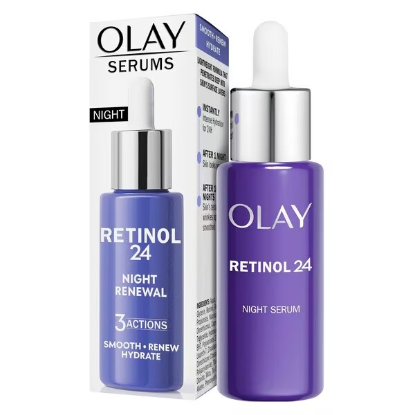 „Olay Regenerist Retinol24“ naktinis serumas<br>40 ml – visiems odos tipams