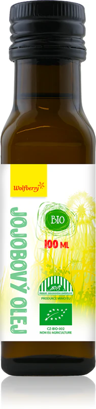 Wolfberry Jojoba Oil Organický organický jojobový olej na tvár, telo a vlasy
