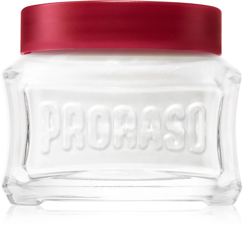 Proraso Pre-Shave Crème voor Grove Baarden en Harde Stoppels