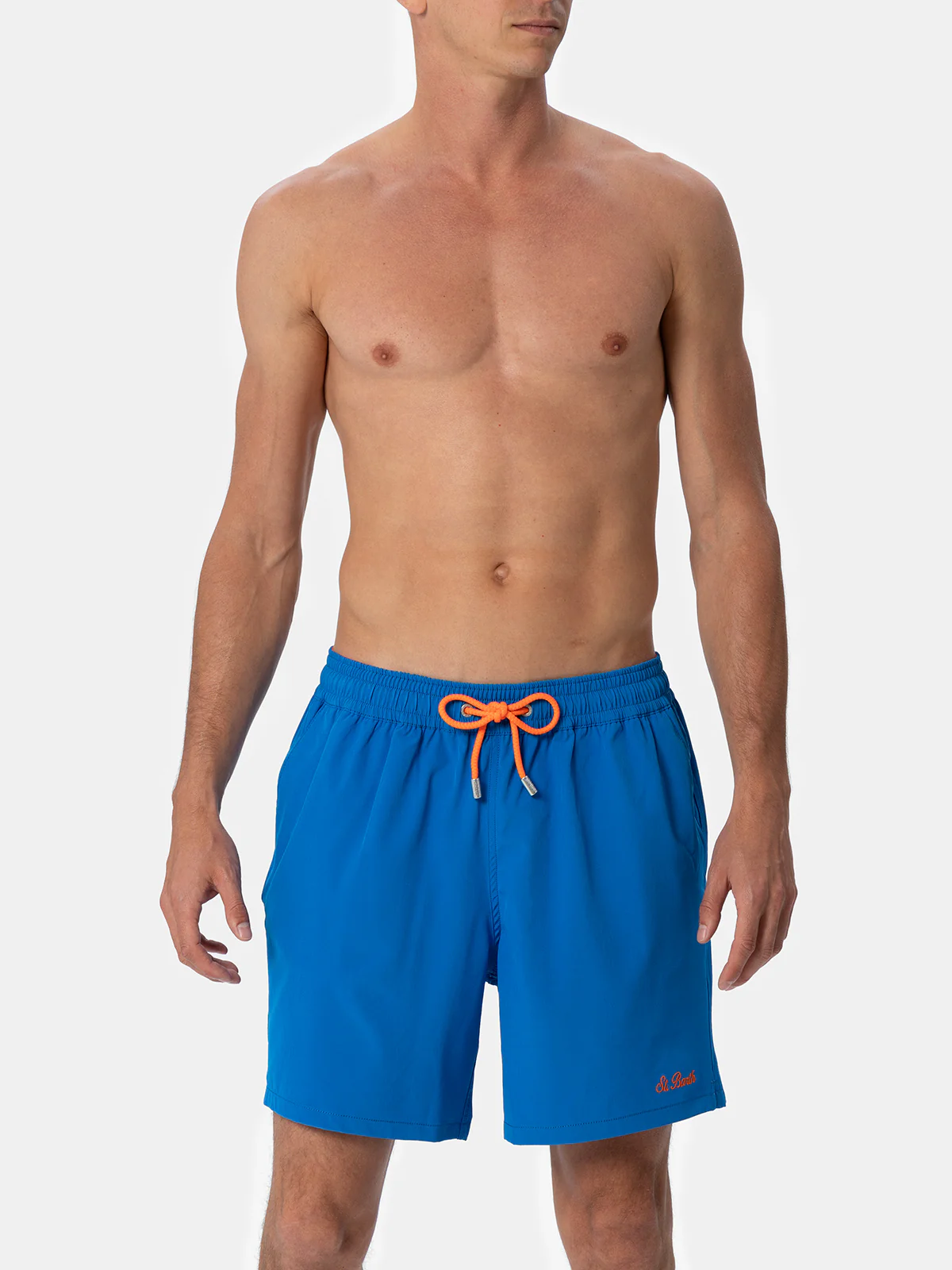 Costume classico elasticizzato Comfort bluette