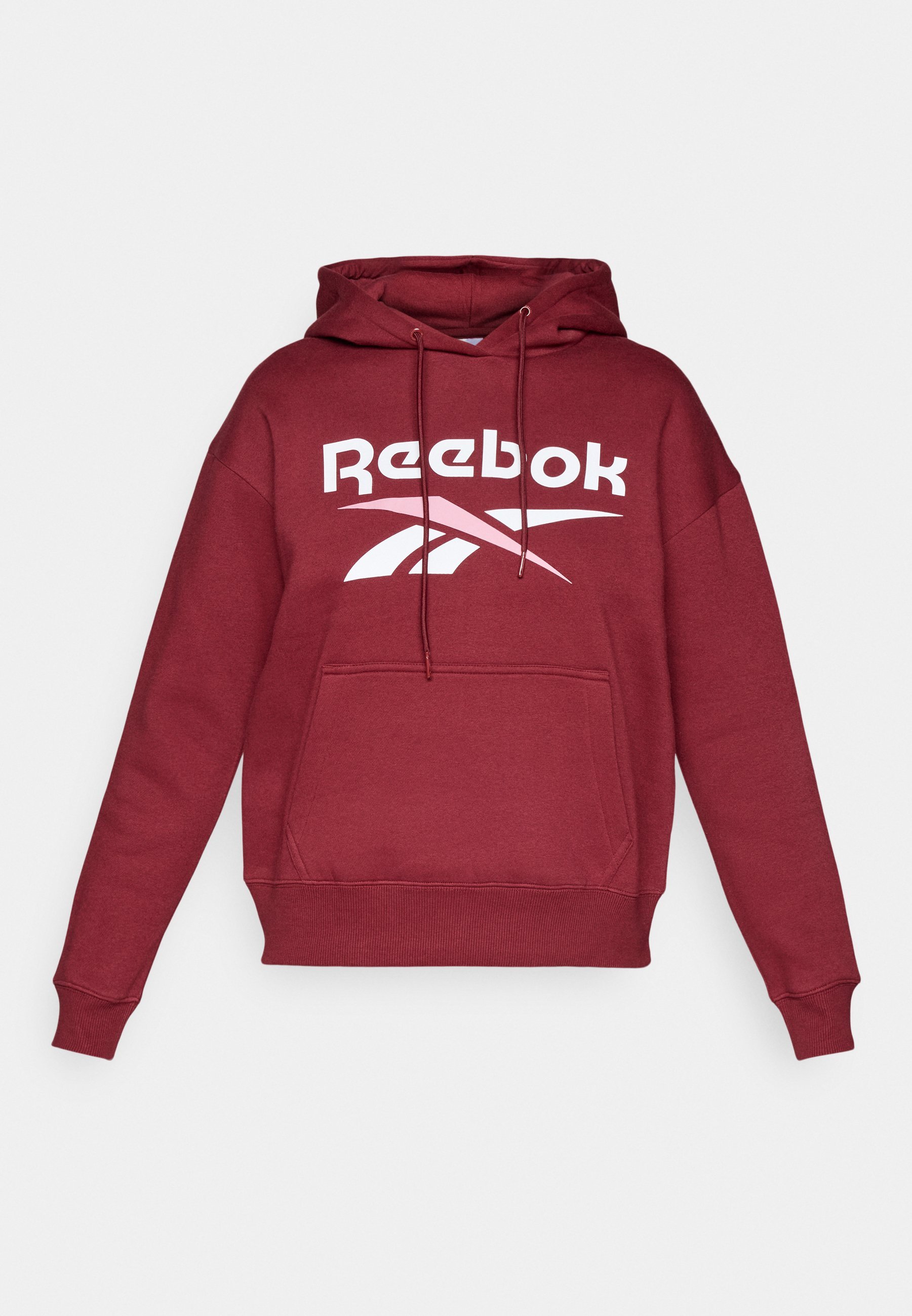 Sweat à capuche Reebok COLOR LOGO - Bordeaux classique