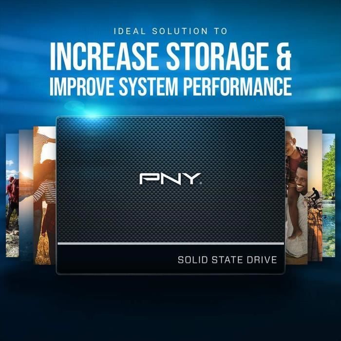 PNY - CS900 SATA - SSD interne - 2,5