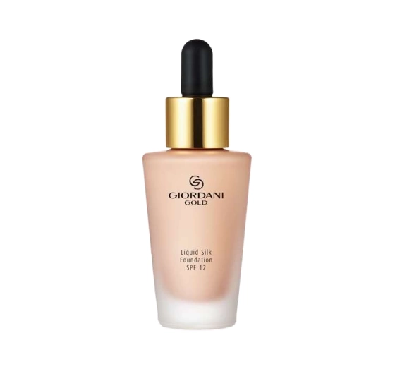 Oriflame Giordani Gold Liquid Silk Foundation SPF12 podkład do twarzy Porcelain 30ml