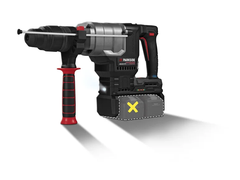 Combinação PARKSIDE PERFORMANCE® Marteau sem 10J 40V