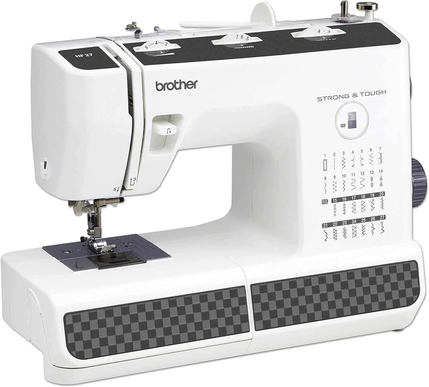 Brother HF27 Robuste und widerstandsfähige Hochleistungs-Nähmaschine