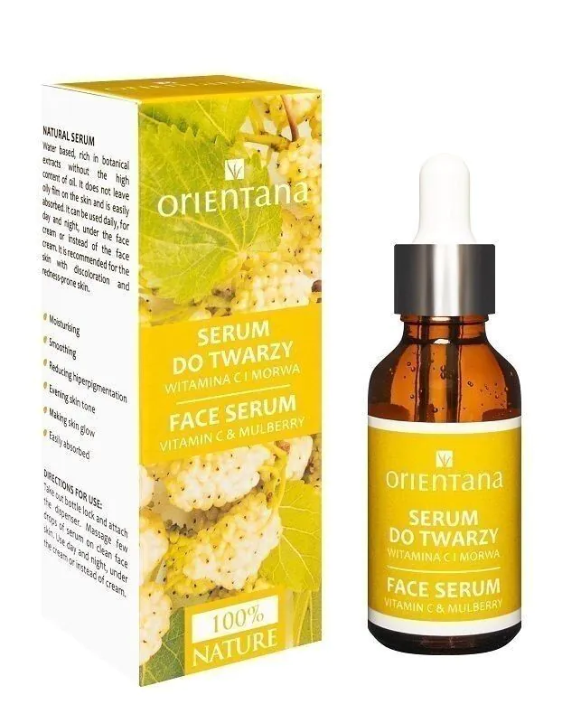 Orientana BIOSerum do twarzy Witamina C & Morwa