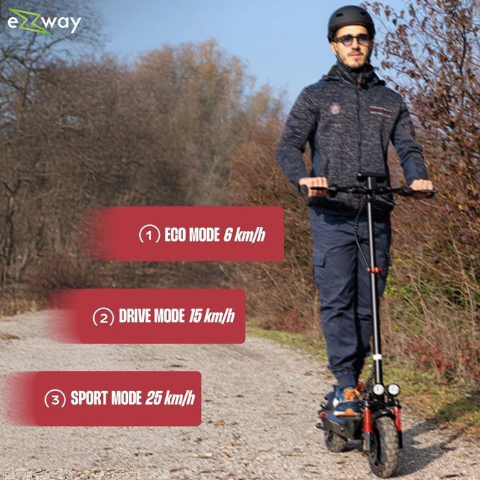 EBOOST GO Folding All-Terrain Electric Scooter - EZWAY - 10