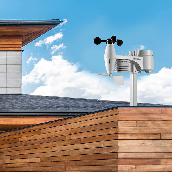 Estação meteorológica ClearView Wi-Fi com sensor profissional 7 em 1