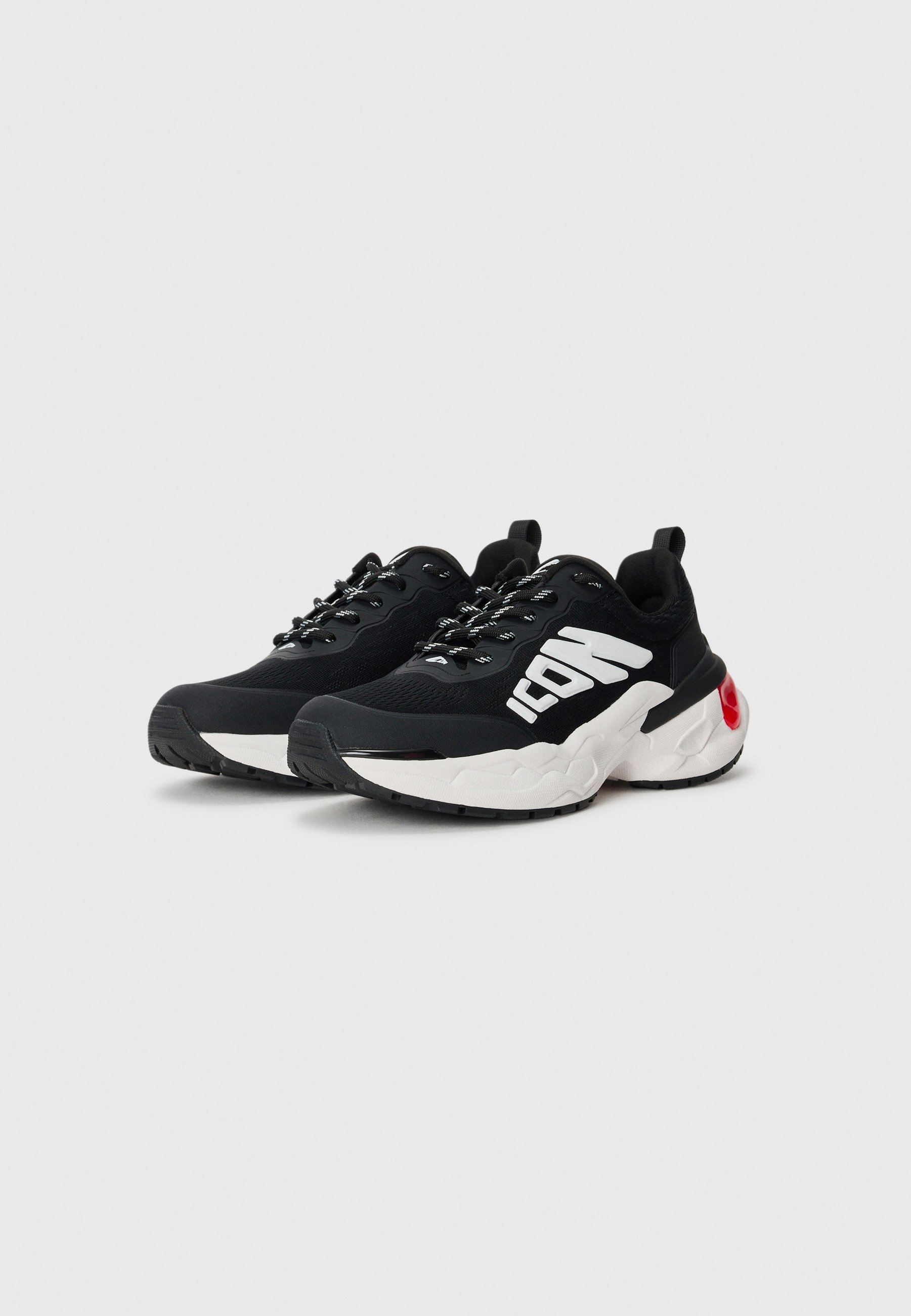 DSQUARED2 ICON sneakers - zwart/wit