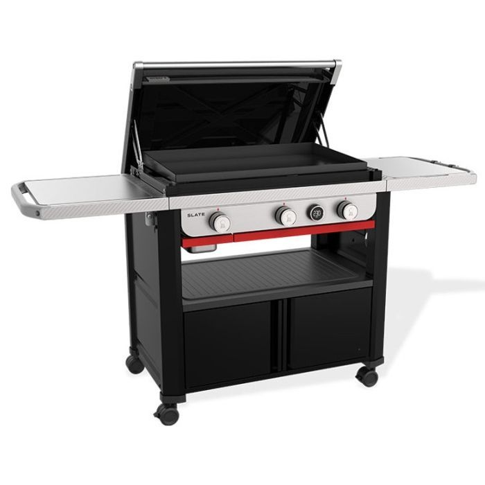 Weber Slate GPD 76cm gas griddle on trolley