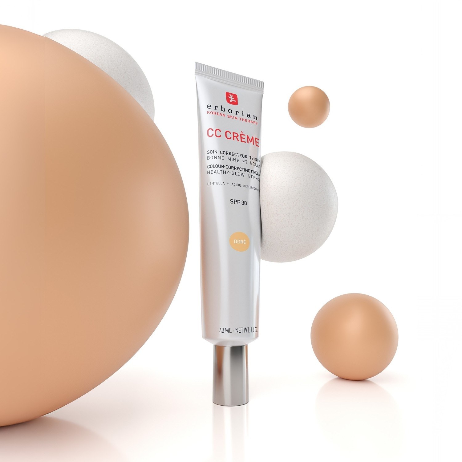 ERBORIAN CC krém pre žiarivú pleť – 40 ml