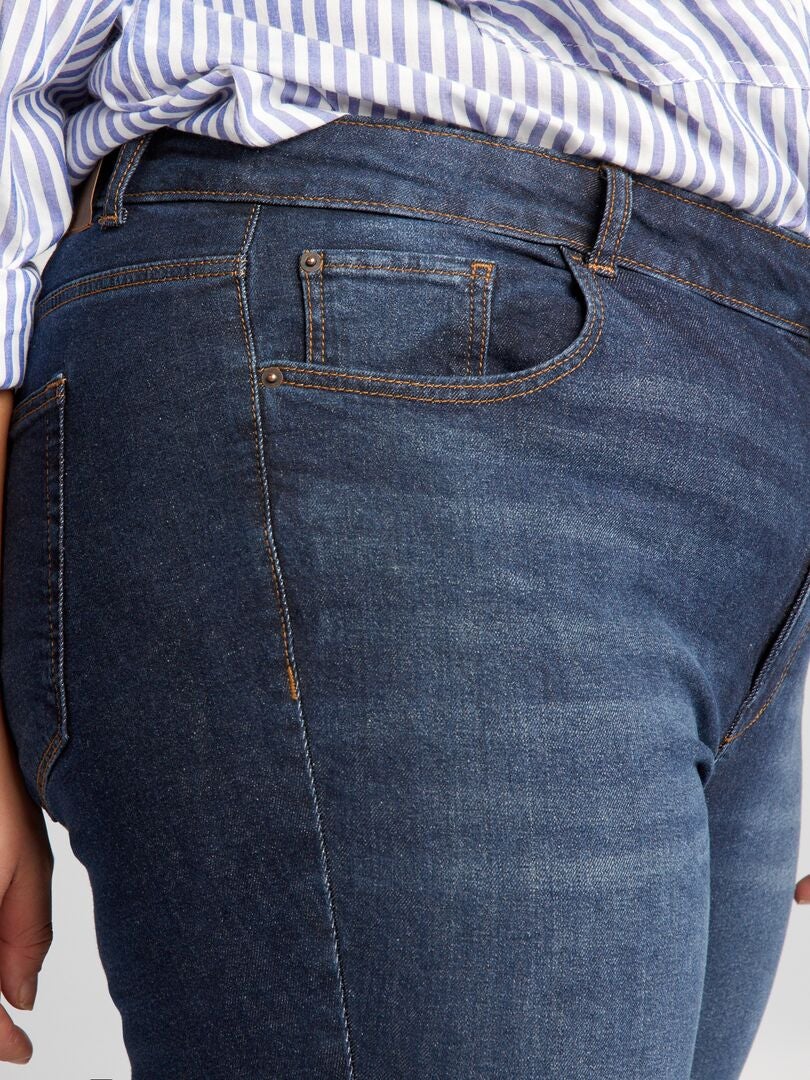 Calça jeans slim - tamanho 30 - azul