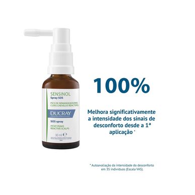 Ducray Sensinol SOS Spray Kløende topper i hodebunnen Beroligende kløestillende spray 30 ml