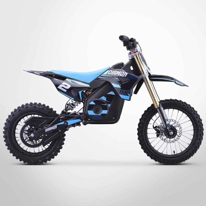 Moto Enfant Électrique 1300W / Moto cross ORION 1300W / 14/12 / Édition 2021 / Bleu