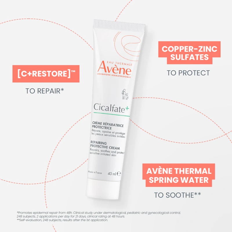 Avène Cicalfate+ obnovitvena zaščitna krema za razdraženo kožo