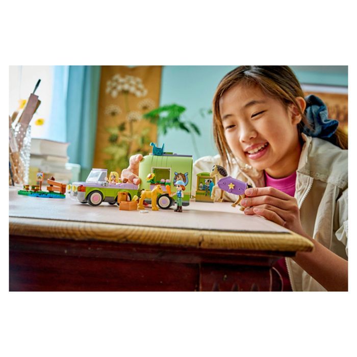 LEGO Friends 42695 Horse and Foal Trailer - Building Set for ages 7+