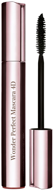 Máscara para cílios Clarins Wonder Perfect 4D: volumizadora e alongadora.