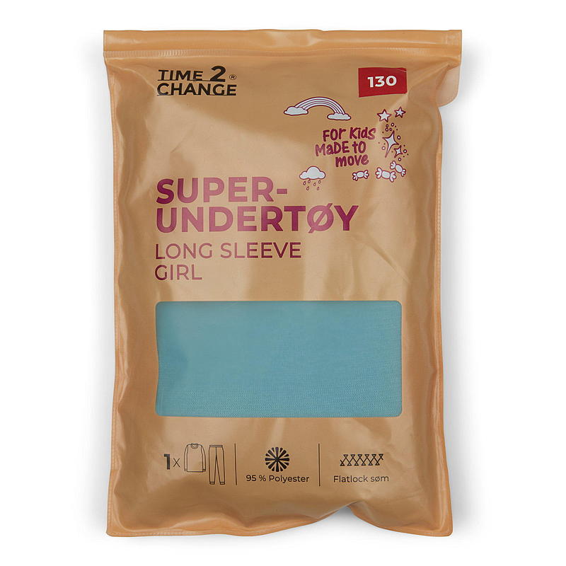 Time 2 Change Super underkläder storlek 130 turkos