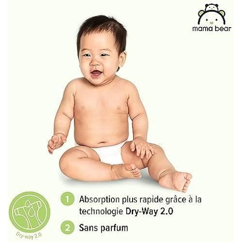Mama Bear Disney Ultra Imukykyiset Vauvanvaipat - Koko 4 (8-14 kg) - Valkoinen - 168 kpl (2 pakkausta à 84 kpl)