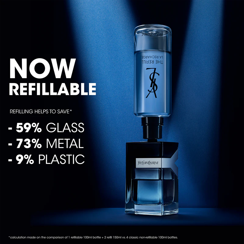 Yves Saint Laurent Y Eau de Parfum recarga para homens