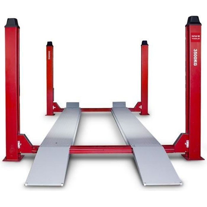MW-Tools HB435 Sollevatore idraulico a 4 colonne da 3,5 tonnellate