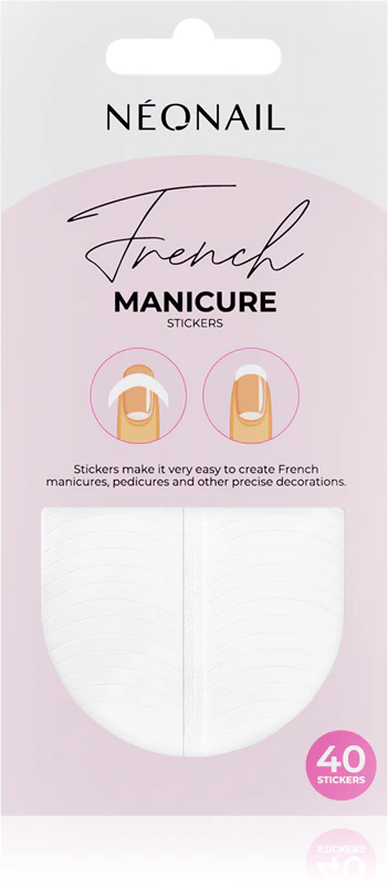 Nálepky na nechty NEONAIL French Manicure Stickers