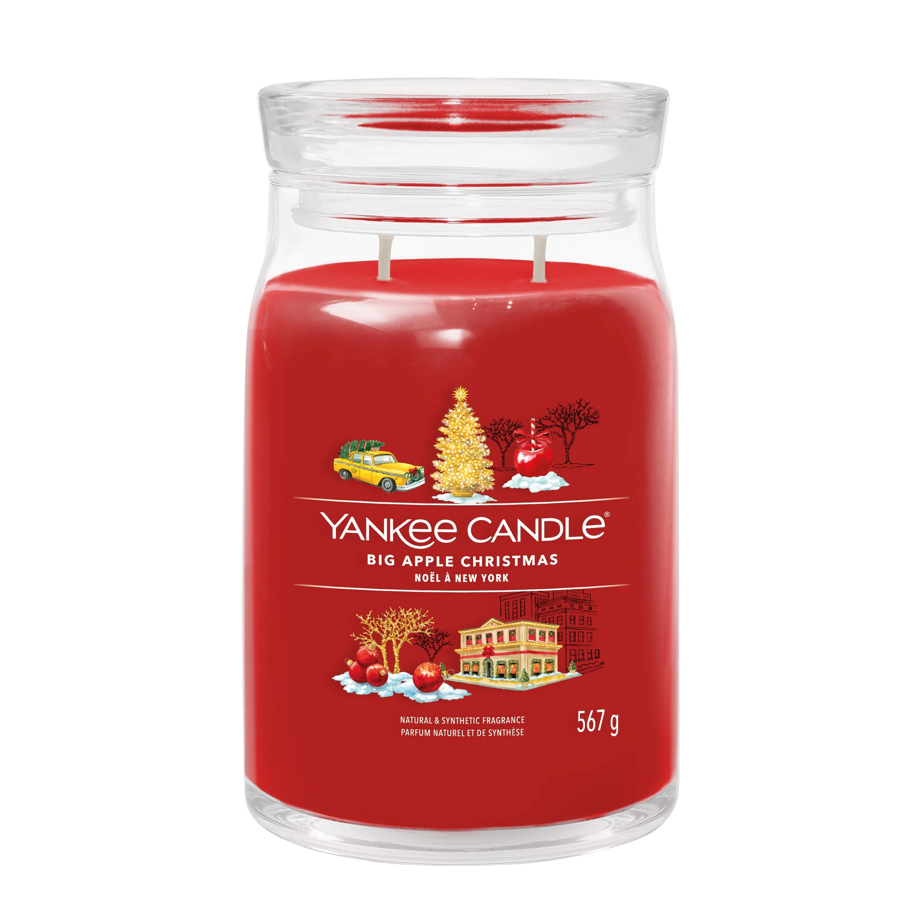 Signature Jar Candles Big Apple Christmas - Candela Profumata